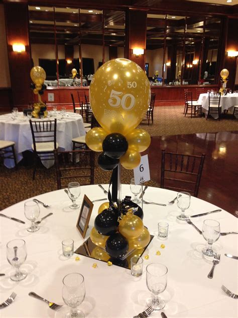 The steak and fish options are both excellent and luxurious. . Party decorations for 50th anniversary